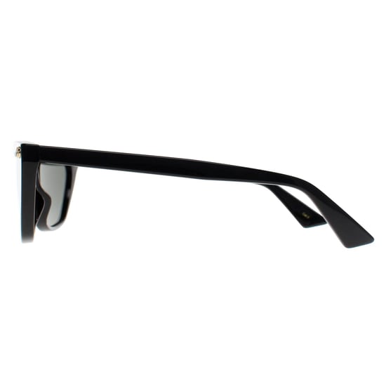 Gucci Cat Eye Mujer Negro Brillante Gris GG1815S - Image 3