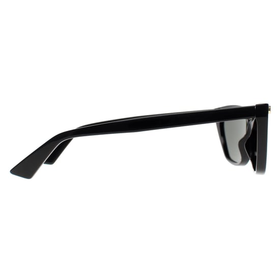 Gucci Cat Eye Mujer Negro Brillante Gris GG1815S - Image 4