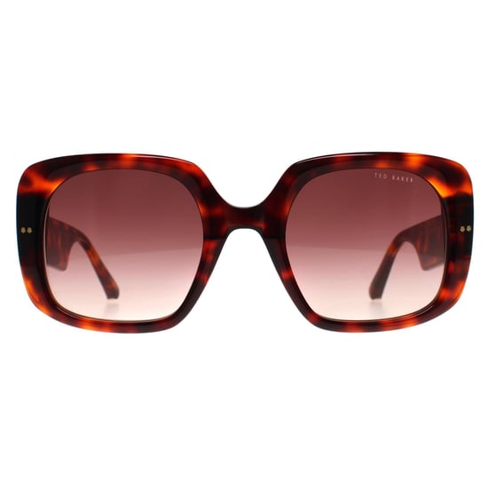 Ted Baker Cuadrado Womens Tortoise Marrón Gradiente TB1730 Catrina - Image 1