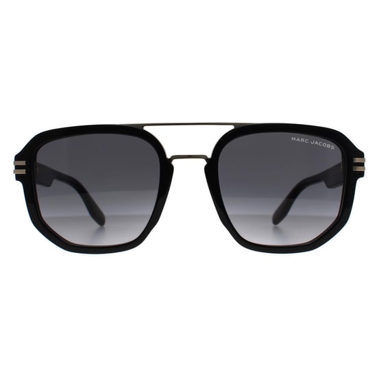 Marc Jacobs Aviator Mens Black Gold Dark Grey Gradient MARC 588/S - Image 1
