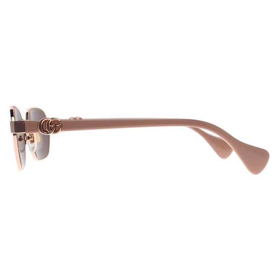 Gucci Cuadrado Mujer Brillante Oro Rosa y Violeta Rosa GG1593S - Image 3