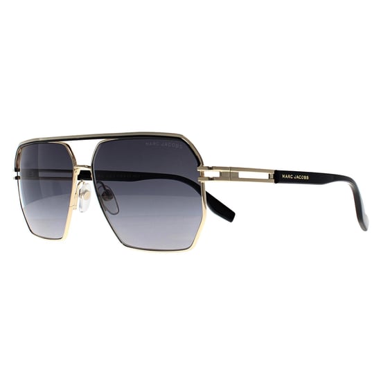 Marc Jacobs Aviador Unisex Oro Negro Gris Oscuro Gradiente MARC 584/S - Image 2