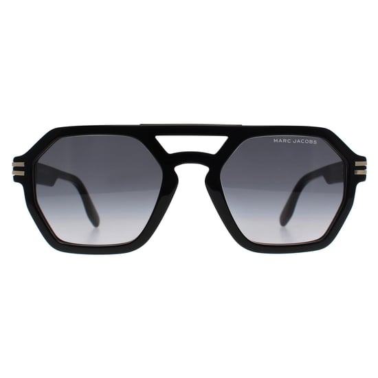 Marc Jacobs Round Mens Negro Gris Oscuro Gradiente MARC 587/S - Image 1