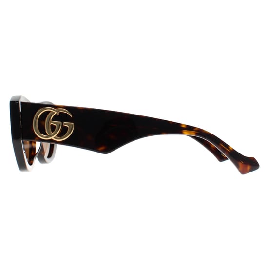 Gucci Cat Eye Mujer Marrón Habana Oscuro Brillante GG1421S - Image 3