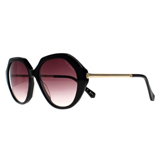 Ted Baker Cuadrado Womens Negro Marrón Gradiente TB1731 Georgi - Image 2