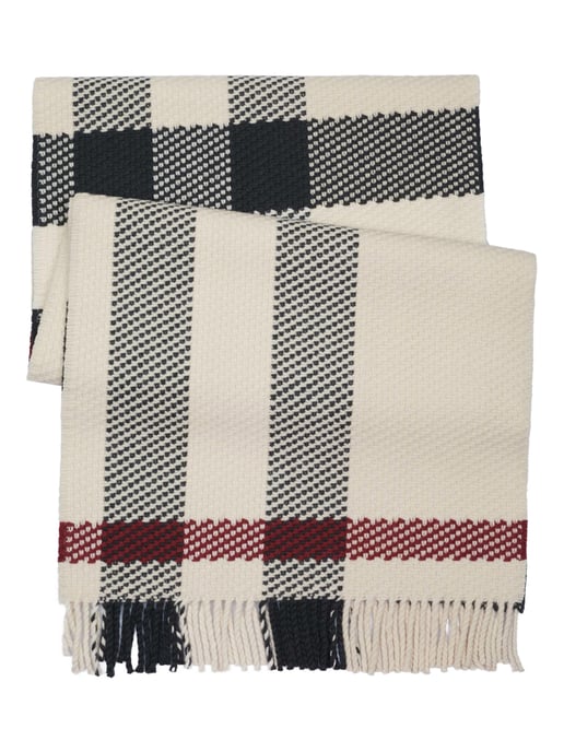 Bufanda de lana Burberry color crema - Image 2