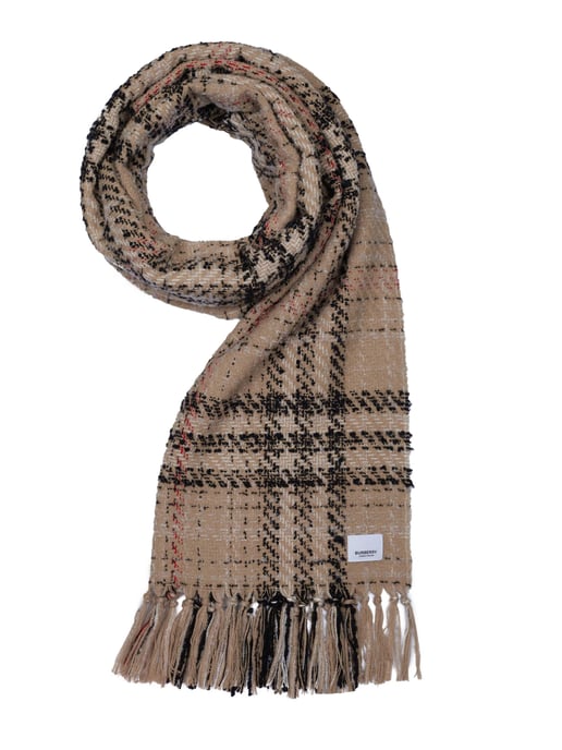 Bufanda de cachemira beige de Burberry - Image 1