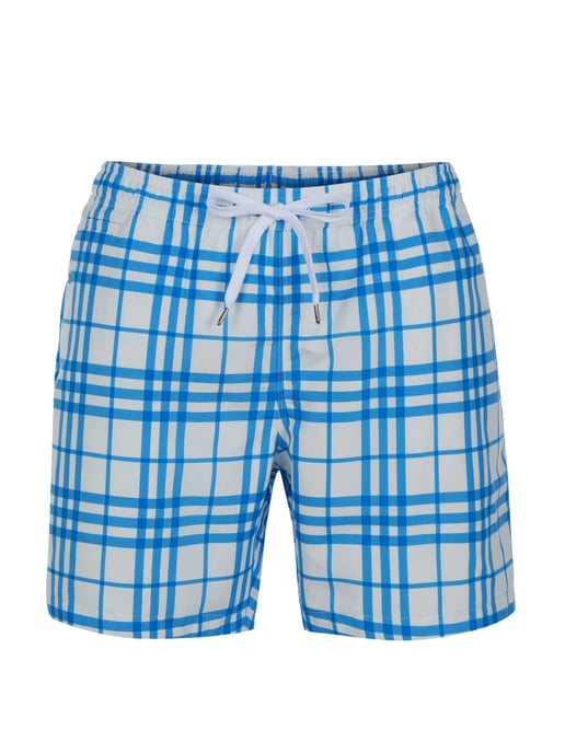 Bañador Burberry MARTIN blanco/azul - Image 1