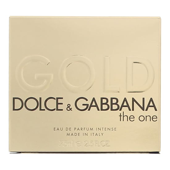 Dolce & Gabbana The One Gold Eau de Parfum Intense 75ml - Image 3