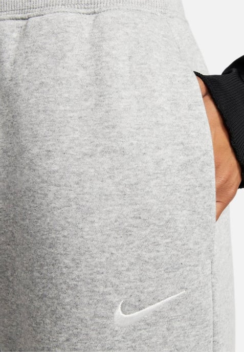 Joggers Nike Phoenix Fleece Wide Leg Gris, Mujer - Image 3