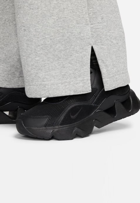 Joggers Nike Phoenix Fleece Wide Leg Gris, Mujer - Image 4