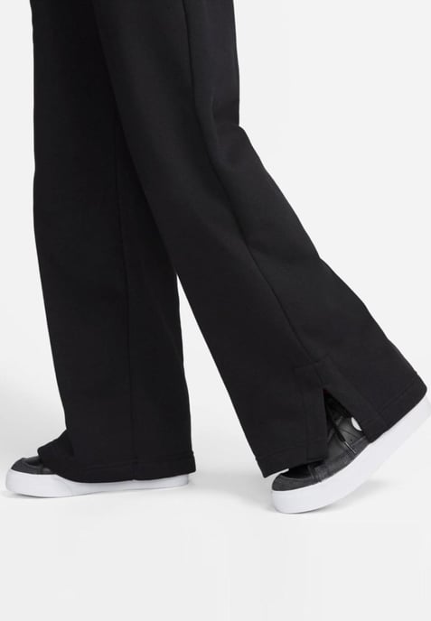 Joggers Nike Phoenix Fleece Wide Leg Negro, Mujer - Image 5