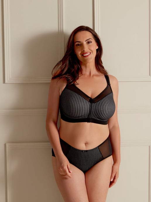 Beauty Stripe Front Fastening Bra - Image 3
