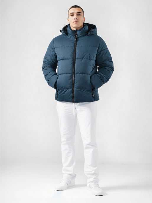 Chaqueta de invierno acolchada Arctic Seven para hombre Marina de Guerra - Image 2