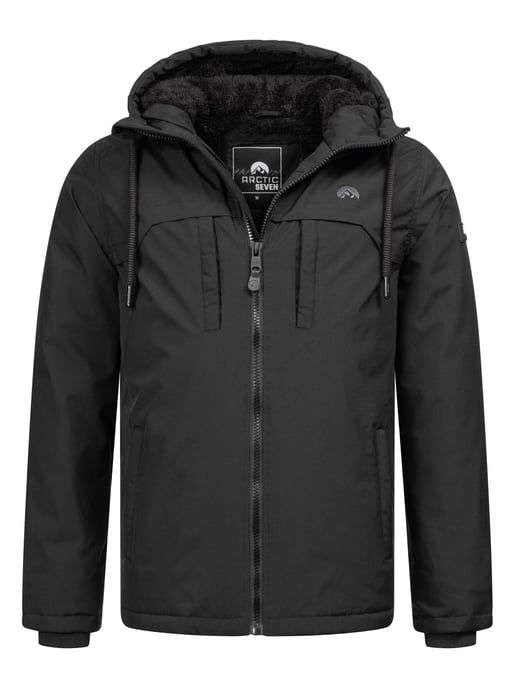 Arctic Seven Chaqueta de Invierno para Hombre Negra - Image 1