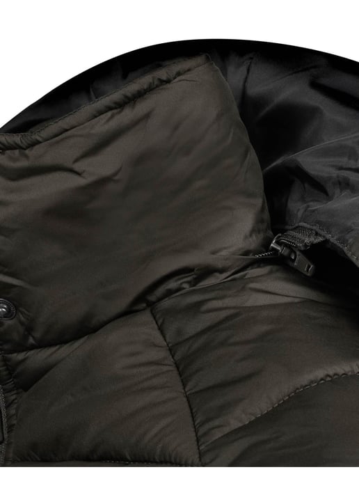 Arctic Seven Chaqueta de Invierno Acolchada para Hombre con Capucha Desmontable Gris Oscuro - Image 5