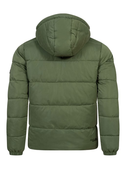 Chaqueta de invierno acolchada Arctic Seven para hombre Verde Oscuro - Image 5