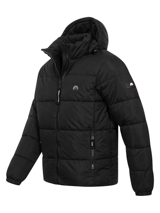 Chaqueta de invierno acolchada Arctic Seven para hombre Negra - Image 3