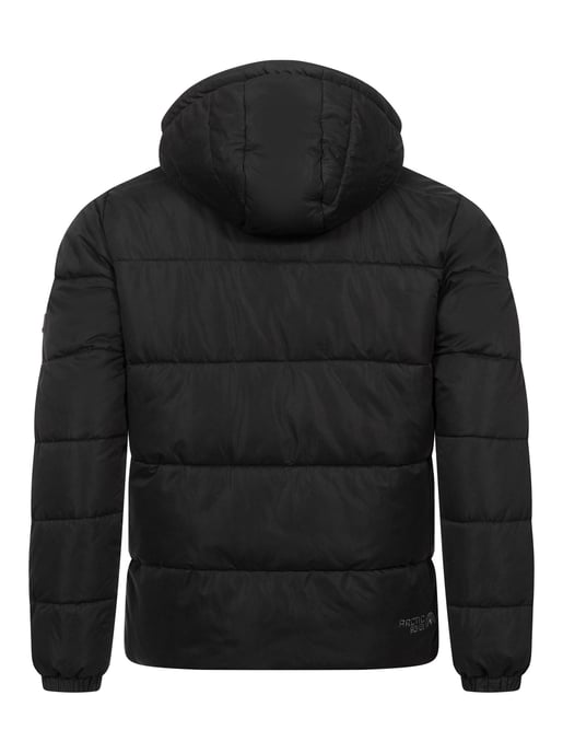 Chaqueta de invierno acolchada Arctic Seven para hombre Negra - Image 5