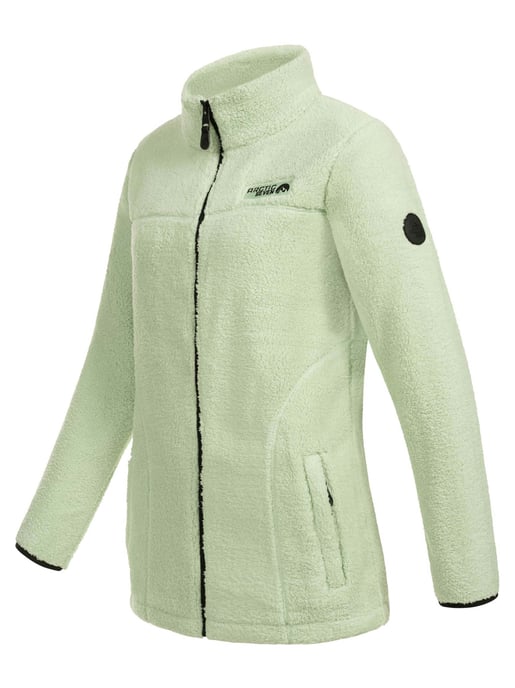 Arctic Seven Chaqueta Polar Sherpa Mujer – Abrigo Cálido con Cremallera Dusty Mint - Image 4