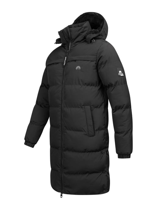 Arctic Seven Parka de Invierno Acolchado para Hombre Negra - Image 4