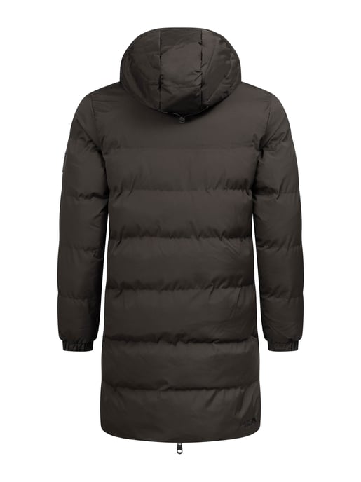 Arctic Seven Parka de Invierno Acolchado para Hombre Gris Oscuro - Image 5