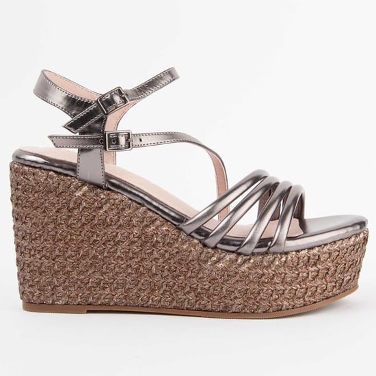 Montevita Sandalia De Cuña Salia10 Gris - Image 1