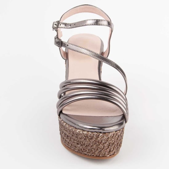Montevita Sandalia De Cuña Salia10 Gris - Image 3