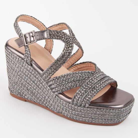 Montevita Sandalia De Cuña Salia7 Gris - Image 2