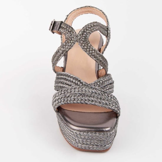 Montevita Sandalia De Cuña Salia7 Gris - Image 3