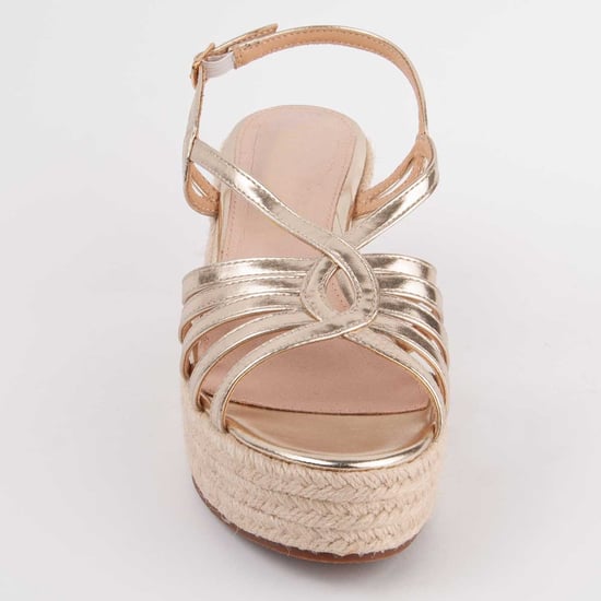 Montevita Sandalia De Cuña Salia6 Dorado - Image 3