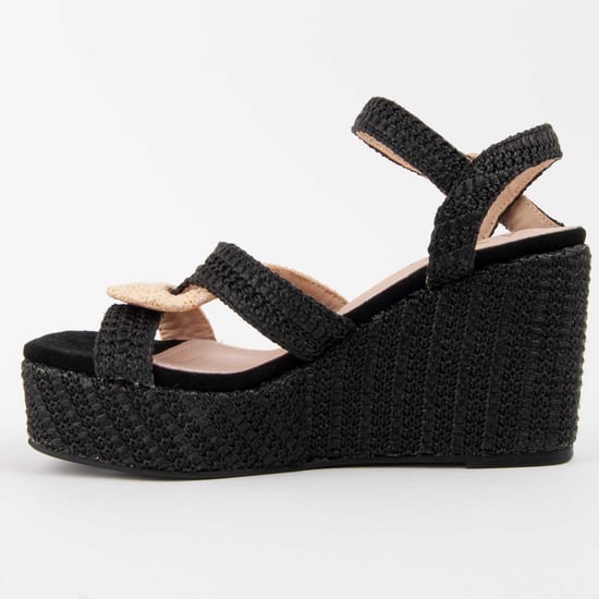 Montevita Sandalia De Cuña Salia11 Negro - Image 4