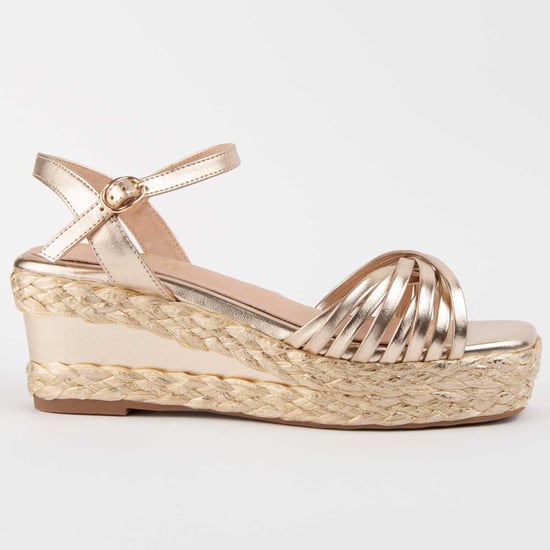 Montevita Sandalia De Cuña Salia4 Dorado - Image 1