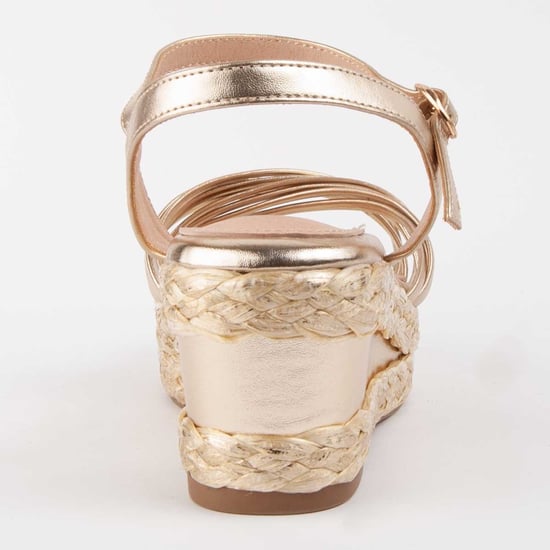 Montevita Sandalia De Cuña Salia4 Dorado - Image 5