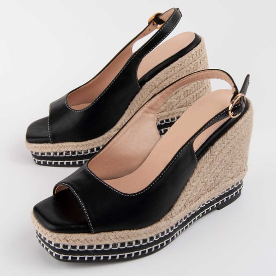 Montevita Sandalia De Cuña Salia Negro - Image 6