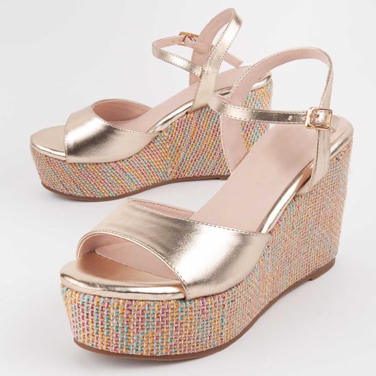 Montevita Sandalia De Cuña Salia12 Dorado - Image 6