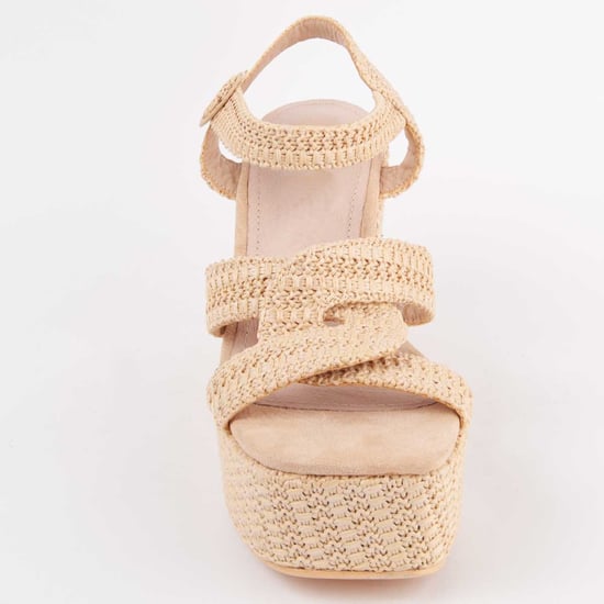 Montevita Sandalia De Cuña Salia11 Beige - Image 3