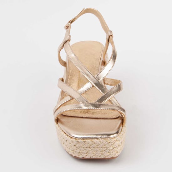 Montevita Sandalia De Cuña Salia5 Dorado - Image 3