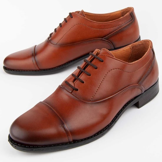 Purapiel Zapato Oxford Dario2 Marron - Image 6