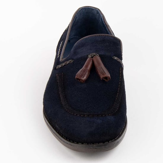 Purapiel Mocasin Moretto2 Azul - Image 3