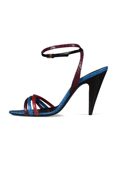 Saint Laurent Sandalias Liya Multicolor - Image 4