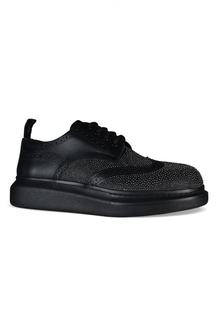 Alexander McQueen Derby Hybrid Negro - Image 2