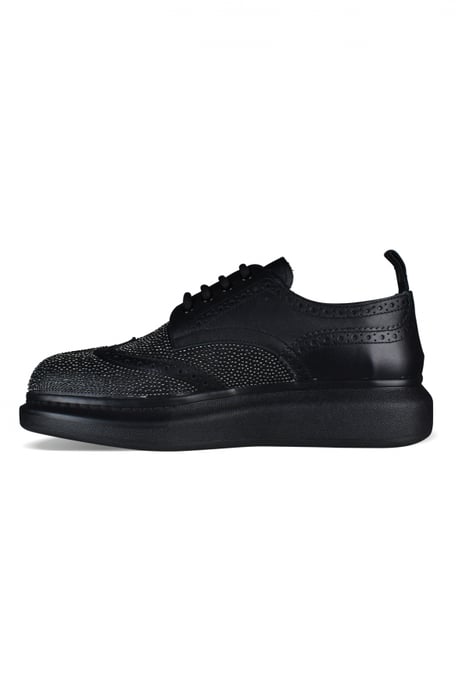 Alexander McQueen Derby Hybrid Negro - Image 3