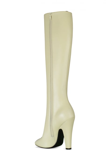 Saint Laurent Botas 68 Beige - Image 4