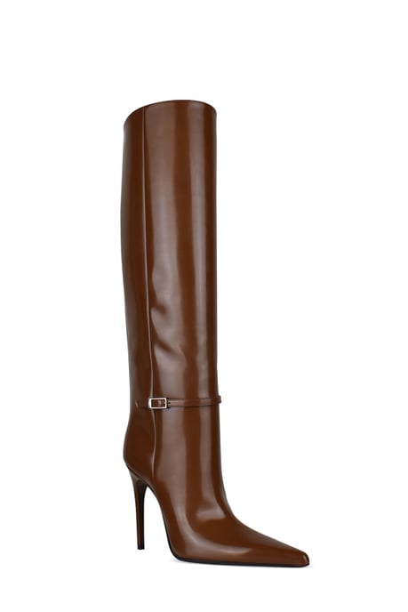 Saint Laurent Botas Vendome Camello - Image 3