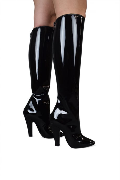 Saint Laurent copy of Botas 68 Negro - Image 2