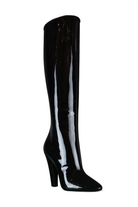 Saint Laurent copy of Botas 68 Negro - Image 3