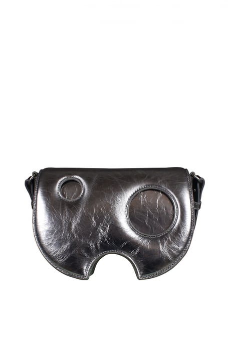 Off-White Bolsa bandolera Burrow Plateado - Image 1