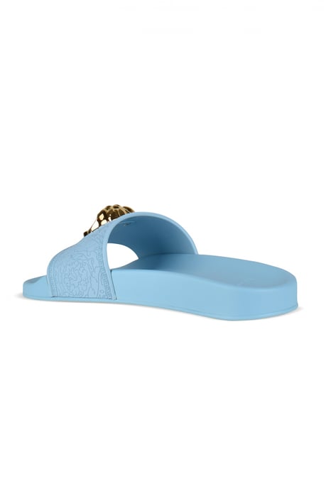 Versace Chanclas Medusa Azul - Image 3