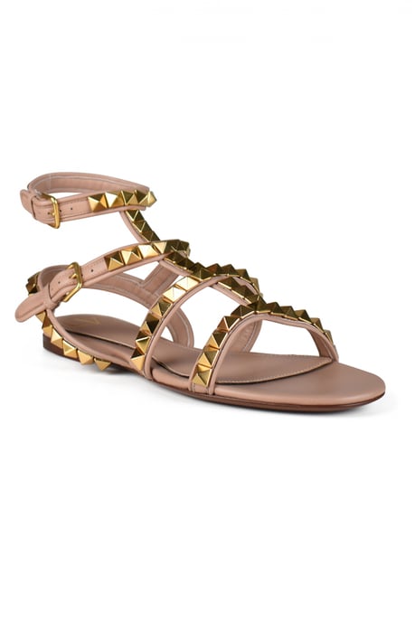 Valentino Garavani Sandalias Rockstud Rosa - Image 3
